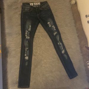 Distressed VIP Jeans